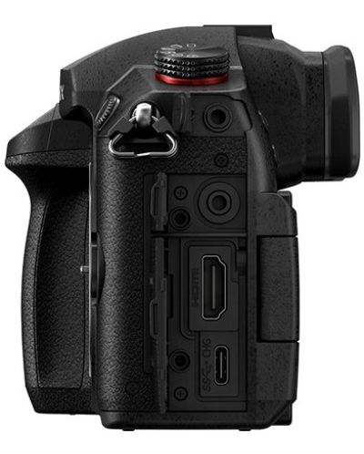 Безогледален фотоапарат Panasonic - Lumix GH5 II, Black - 3