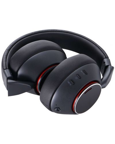 Безжични слушалки с микрофон Trevi - DJ 12E90, ANC, черни - 4