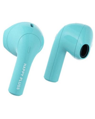 Безжични слушалки Happy Plugs - Joy, TWS, сини/зелени - 6