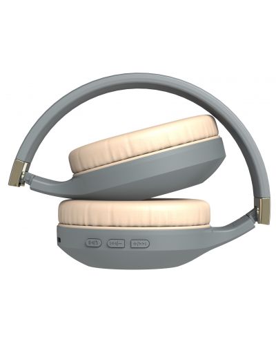 Безжични слушалки PowerLocus - P4 Plus, Asphalt Grey - 2