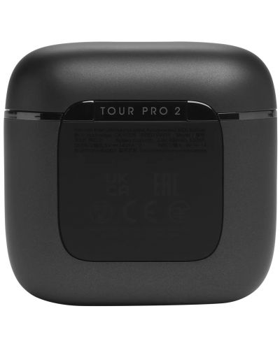 Безжични слушалки JBL - Tour Pro 2, TWS, ANC, черни - 9