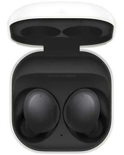 Безжични слушалки Samsung - Galaxy Buds2, TWS, ANC, Graphite - 1