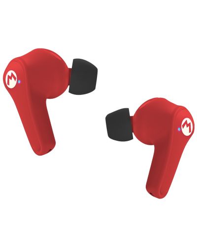 Детски слушалки OTL Technologies - Super Mario, TWS, червени/черни - 3