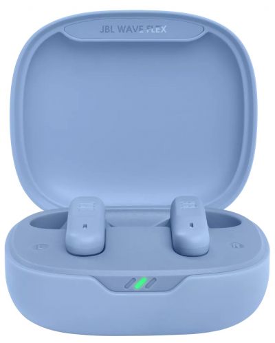 Безжични слушалки JBL - Wave Flex, TWS, сини - 2