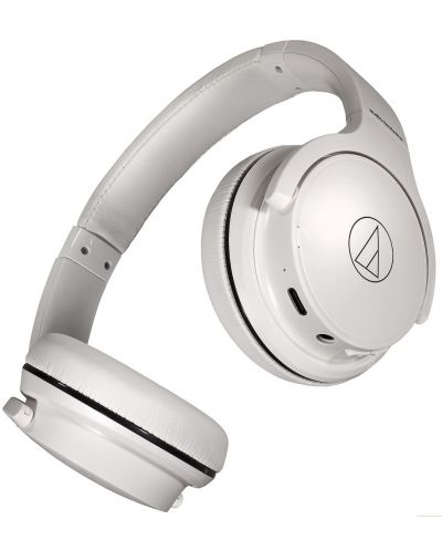 Безжични слушалки Audio-Technica - ATH-S220BT, бели - 3