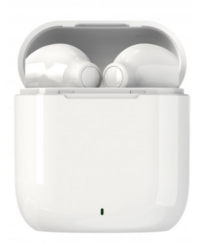 Безжични слушалки Denver - TWE-39W, TWS, бели - 2