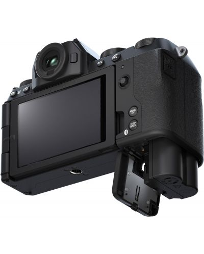 Безогледален фотоапарат Fujifilm - X-S20, 26.1MPx, черен - 4