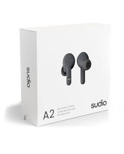 Безжични слушалки Sudio - A2, TWS, ANC, Anthracite - 8