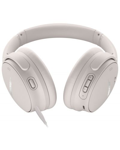 Безжични слушалки Bose - QuietComfort, ANC, White Smoke - 4