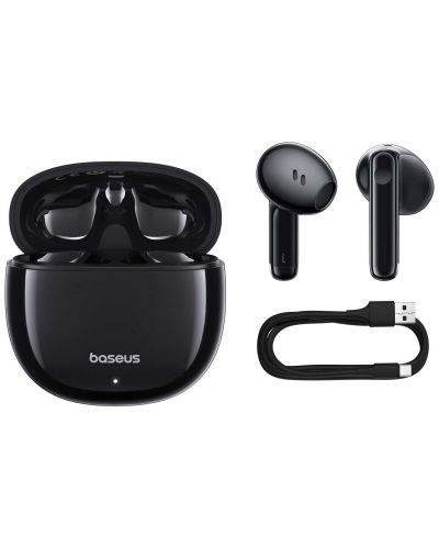 Безжични слушалки Baseus - Bowie E13, TWS, Galaxy Black - 5