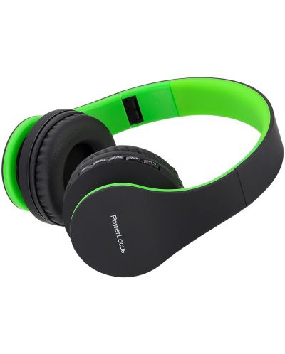 Безжични слушалки PowerLocus - P1, зелени - 4