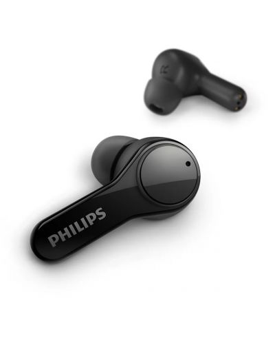 Безжични слушалки Philips - TAT3217BK/00, TWS, черни - 5