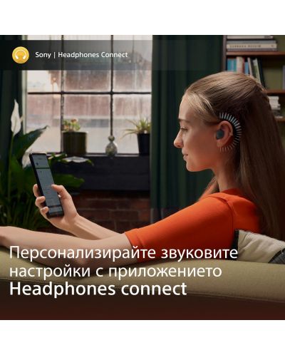 Безжични слушалки Sony - LinkBuds S, TWS, ANC, черни - 9