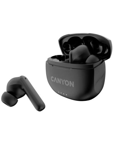 Безжични слушалки Canyon - TWS-8, черни - 1