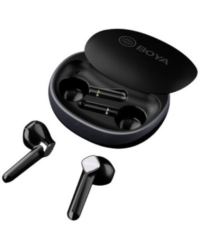 Безжични слушалки Boya - BY-AP100-B, TWS, черни - 3