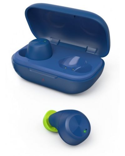 Безжични слушалки Hama - Spirit Chop, TWS, сини - 1