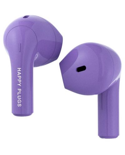 Безжични слушалки Happy Plugs - Joy, TWS, лилави - 5