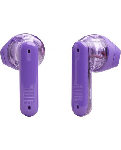 Безжични слушалки JBL - Tune Flex Ghost Edition, TWS, ANC, Purple Ghost - 5