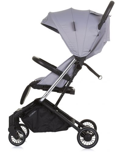 Бебешка лятна количка Chipolino - Бижу, пепелно сиво - 3