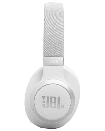Безжични слушалки JBL - Live 770NC, ANC, бели - 3