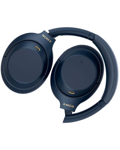 Безжични слушалки Sony - WH-1000XM4, ANC, сини - 4