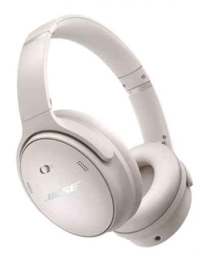 Безжични слушалки с микрофон Bose - QuietComfort, ANC, White Smoke - 1