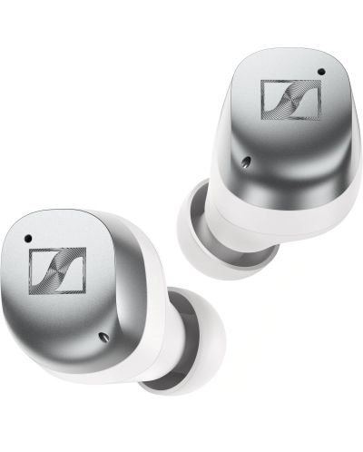 Безжични слушалки Sennheiser - MOMENTUM True Wireless 4, ANC, White Silver - 2