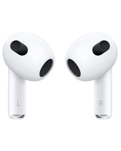 Безжични слушалки Apple - AirPods 3, Lightning Case, TWS, бели - 1