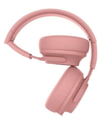 Безжични слушалки с микрофон Tellur - Feel, розови - 2