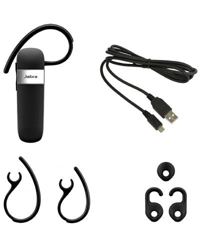 Безжична слушалка с микрофон Jabra - Talk 15 SE, черна/сребриста - 2