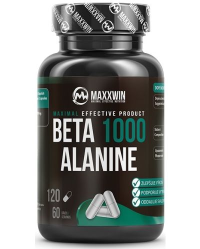Beta Alanine 1000, 120 капсули, Maxxwin - 1