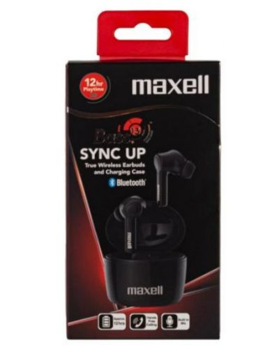 Безжични слушалки с микрофон Maxell - B13, TWS, черни - 3