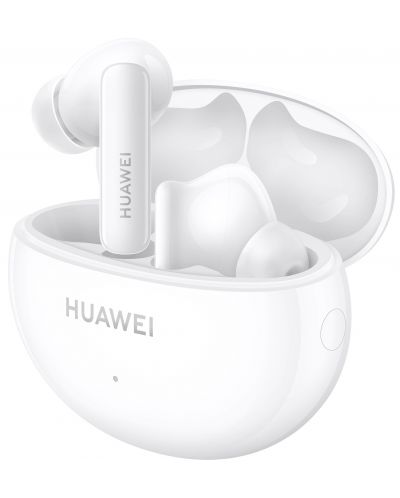 Безжични слушалки Huawei - FreeBuds 5i, TWS, ANC, Ceramic White - 3