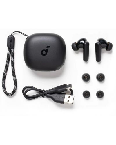 Безжични слушалки Anker - Soundcore R50i, TWS, черни - 6