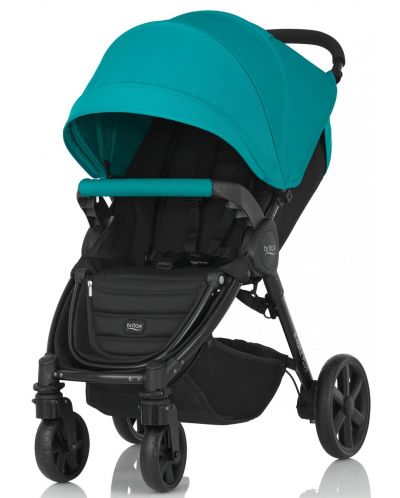 Бебешка количка Britax - B-Agile 4 Plus, Lagoon green