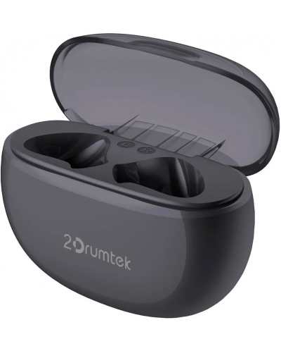 Безжични слушалки A4tech - B20 2Drumtek, TWS, сиви - 4