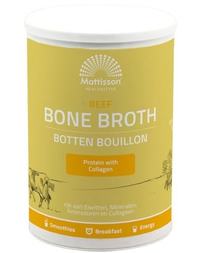 Beef Bone Broth, 250 g, Mattisson Healthstyle - 1