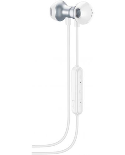 Безжични слушалки с микрофон AQL - Cliff, бели - 4