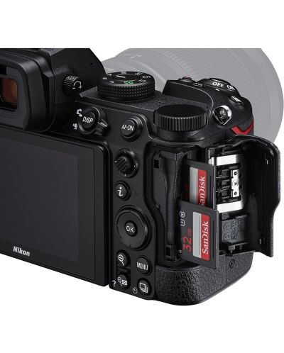 Безогледален фотоапарат Nikon - Z5, Nikkor Z 24-200mm, f/4-6.3 VR, черен - 4