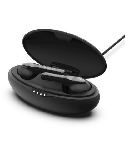 Безжични слушалки с микрофон Belkin - Soundform Move, черни - 5