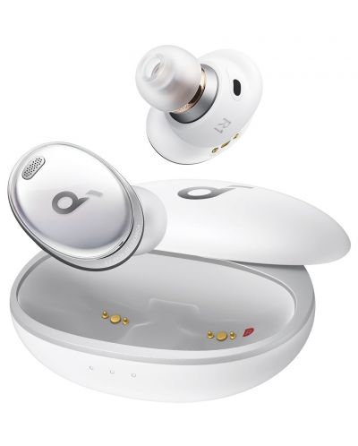 Безжични слушалки Anker - Liberty 3 Pro, TWS, ANC, бели - 1