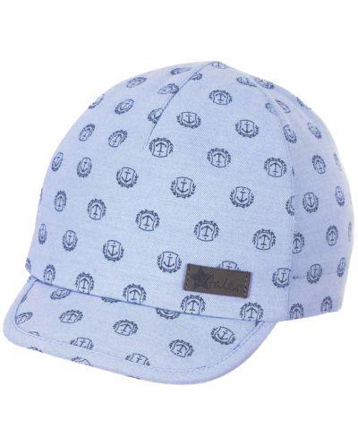 Бейзболна шапка с UV 50+ защита Sterntaler - С котвички, 53 cm, 2-4 години - 1