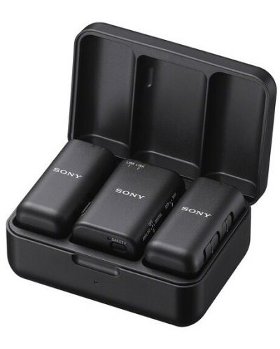 Безжична микрофонна система Sony - ECM-W3, черна - 10