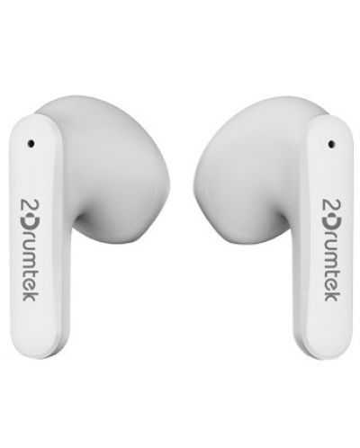 Безжични слушалки A4tech - B20 2Drumtek, TWS, бели - 2