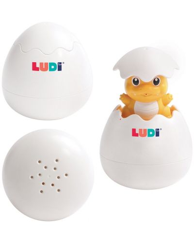 Бебешка играчка за баня Ludi - Дино - 1