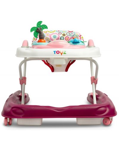 Бебешка проходилка 2 в 1 Caretero Toyz - Surf, Flоral - 2