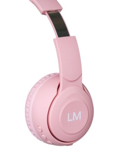 Безжични слушалки PowerLocus - Louise&Mann 2, розови - 3