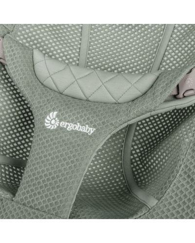 Бебешки шезлонг 3 в 1 Ergobaby - Evolve, Sage Green, с арка - 3