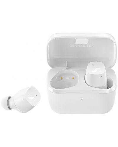 Безжични слушалки Sennheiser - CX, TWS, бели - 1