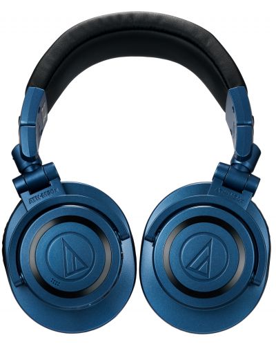 Безжични слушалки Audio-Technica - ATH-M50xBT2DS, черни/сини - 4